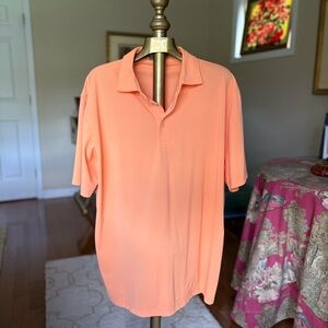 Peter Millar Orange Polo Shirt
